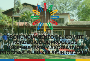 Pronunciamiento del Comité Académico de Procesos Cooperativos y Asociativos de AUGM