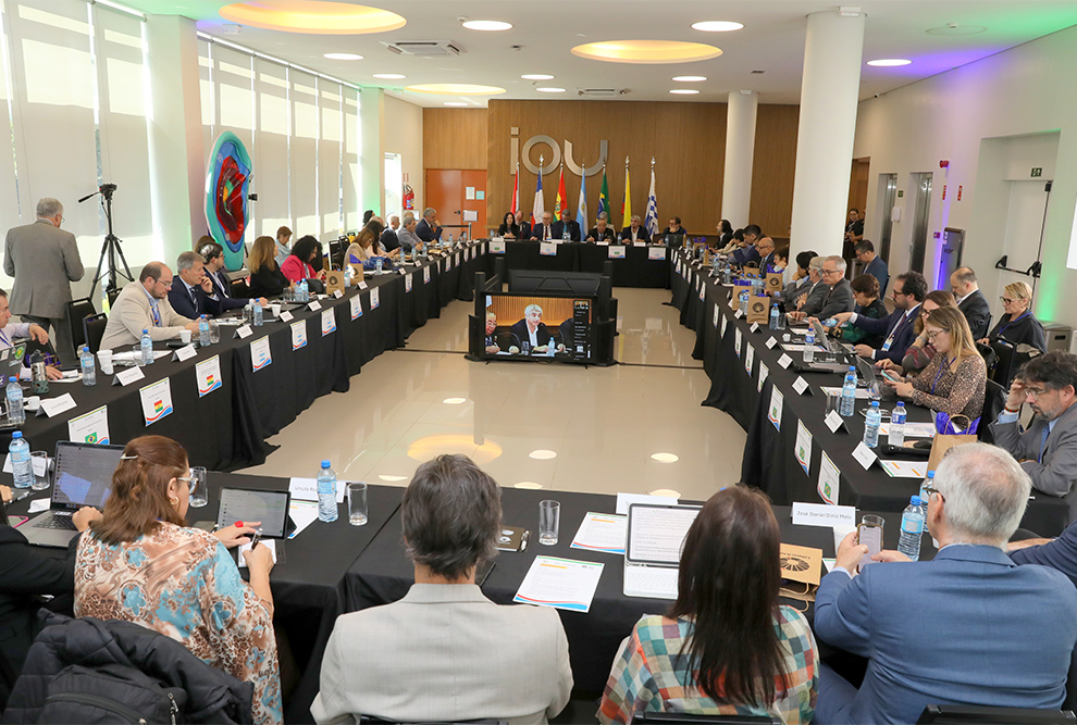 Rectoras y rectores de AUGM reunidos en la 89° Sesión del Consejo de Rectores y Rectoras en UNICAMP, 1 de junio de 2026.