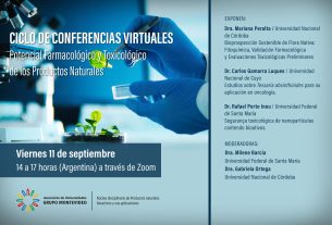 Primer Ciclo de conferencias sobre Productos naturales bioactivos y sus aplicaciones. Segundo Encuentro